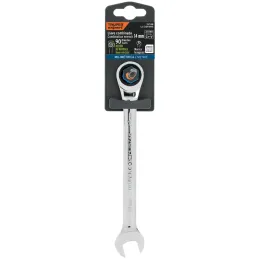 Llaves Boca Mixta Ratchet 14mm ACrVanadio Truper 15746 Truper-Llaves Boca Mixta Ratchet 14mm ACrVanadio Truper 15746 Fabricada e