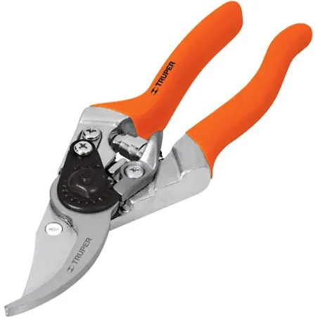  Tijera de Poda 8", cuerpo de Aluminio, cuchilla acero SK5, Ligero y Resistente, T-45 18453 Truper 13.474576 Tijera de Poda 8", 