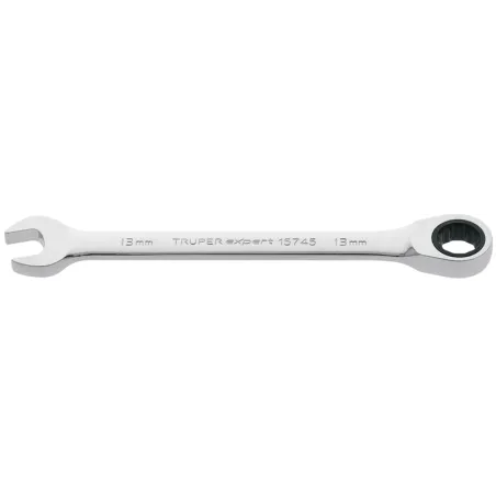 Llaves Boca Mixta Ratchet 13mm ACrVanadio Truper 15745 Truper-Llaves Boca Mixta Ratchet 13mm ACrVanadio Truper 15745 Fabricada e