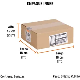 Juego de Brocas para metal 9 Piezas de Alta Velocidad Turbo Steel y Madera, JBMX-9 11339 Truper Truper-Juego de Brocas para meta