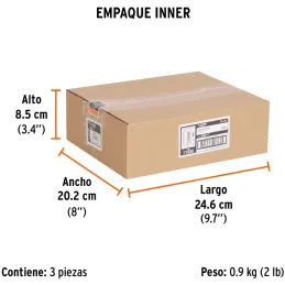 Juego de Brocas para metal 11 Piezas de Alta Velocidad Turbo Steel y Concreto, JBAC-11 11335 Truper Truper-Juego de Brocas para 