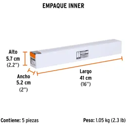 Brocas SDS Plus 9/16" x12" Concreto Truper 11274 Truper-Brocas SDS Plus 9/16" x12" Concreto Truper 11274 Para perforaciones en c