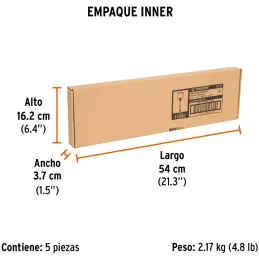 Brocas SDS Plus 3/4" x18" Concreto Truper 11267 Truper-Brocas SDS Plus 3/4" x18" Concreto Truper 11267 Para perforaciones en con