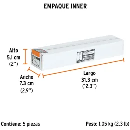 Brocas SDS Plus 3/4" x8" Concreto Truper 11286 Truper-Brocas SDS Plus 3/4" x8" Concreto Truper 11286 Para perforaciones en concr