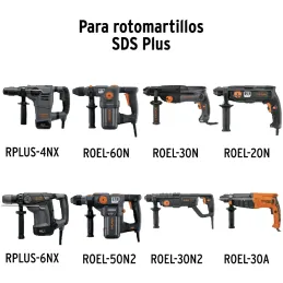 Brocas SDS Plus 5/8" x24" Concreto Truper 11276 Truper-Brocas SDS Plus 5/8" x24" Concreto Truper 11276 Para perforaciones en con