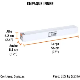 Brocas SDS Plus 7/8" x18" Concreto Truper 11260 Truper-Brocas SDS Plus 7/8" x18" Concreto Truper 11260 Para perforaciones en con