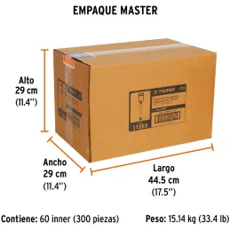 Brocas SDS Plus 1/4" x4" Concreto Truper 11263 Truper-Brocas SDS Plus 1/4" x4" Concreto Truper 11263 Para perforaciones en concr