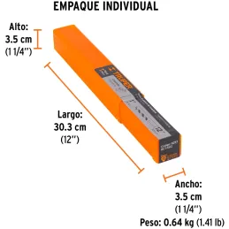 Brocas Concreto 1" x12" ZP3-1/2 Truper 11257 Truper-Brocas Concreto 1" x12" ZP3-1/2 Truper 11257 Cuerpo de acero al cromo que of
