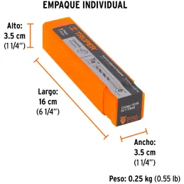 Brocas Concreto 7/8" x6" ZP3-1/2 Truper 11248 Truper-Brocas Concreto 7/8" x6" ZP3-1/2 Truper 11248 Cuerpo de acero al cromo que 