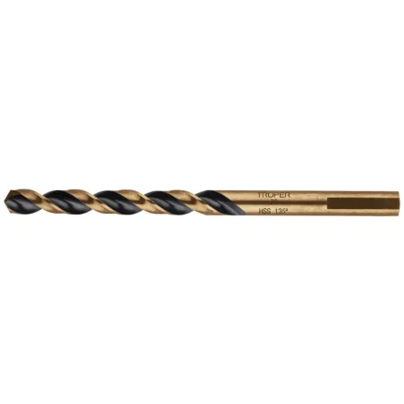 Brocas Metal HSS 3/16" xL4" Truper 11126 Truper-Brocas Metal HSS 3/16" xL4" Truper 11126 Uso en metales ferrosos, no ferrosos, m