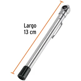Medidor de Presion 13cm Cabeza Sencilla, 10-120PSI, MEA-120S 19096 Truper Truper-Medidor de Presion 13cm Cabeza Sencilla, 10-120
