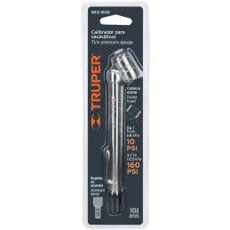 Medidor de Presion 14cm Doble Cabeza, 10-160PSI, MEA-160D 19100 Truper Truper-Medidor de Presion 14cm Doble Cabeza, 10-160PSI, M