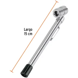 Medidor de Presion 14.5cm Doble Cabeza, 10-120PSI, MEA-120D 19099 Truper Truper-Medidor de Presion 14.5cm Doble Cabeza, 10-120PS