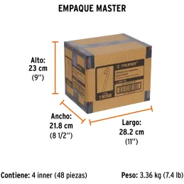Medidor de Presion 11.5cm Doble Cabeza, 6-50PSI, MEA-50D 19098 Truper Truper-Medidor de Presion 11.5cm Doble Cabeza, 6-50PSI, ME