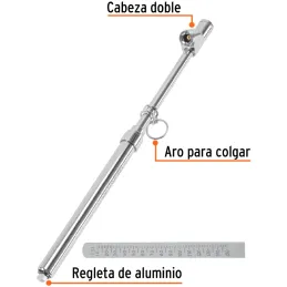 Medidor de Presion 30cm Doble Cabeza, Uso pesado 150PSI, MEA-150X 18243 Truper Truper-Medidor de Presion 30cm Doble Cabeza, Uso 
