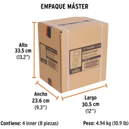 Multitester MUT-39 True RMS 20A UsoGeneral Truper 10402 Truper-Multitester MUT-39 True RMS 20A UsoGeneral Truper 10402 Escala de