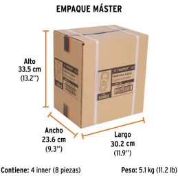 Multitester Automotriz Profesional MUT-105 True RMS 20A Truper 10403 Truper-Multitester Automotriz Profesional MUT-105 True RMS 