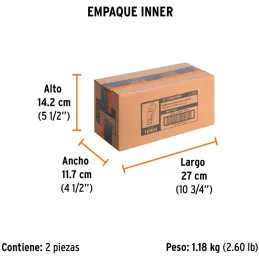 Pinza Amperimetrica Profesional 600V 400A MUT-202 True RMS Truper 10404 Truper-Pinza Amperimetrica Profesional 600V 400A MUT-202