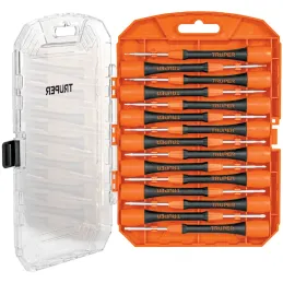 Juego con 15 Desarmadores Joyero, MPlastico Ergonomico, uso electronica y Presicion, Truper 14205 Truper-Juego con 15 Desarmador