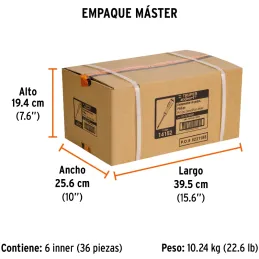 Desarmador Estrella de Golpe 5/16" x8" Bhex MAcetato Truper 14152 Truper-Desarmador Estrella de Golpe 5/16" x8" Bhex MAcetato Tr