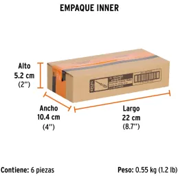Desarmador Estrella de Golpe 3/16 x3" Bhex Macetato Truper 14143 Truper-Desarmador Estrella de Golpe 3/16 x3" Bhex Macetato Trup