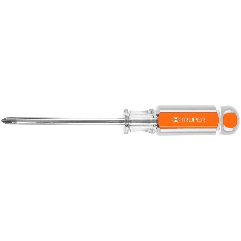 Desarmador Estrella 5/16" x6" N3 Macetato Truper 14083 Truper-Desarmador Estrella 5/16" x6" N3 Macetato Truper 14083 Barra de ac