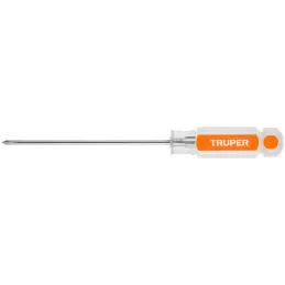Desarmador Estrella 1/8" x4" N0 Macetato Truper 14053 Truper-Desarmador Estrella 1/8" x4" N0 Macetato Truper 14053 Barra de acer