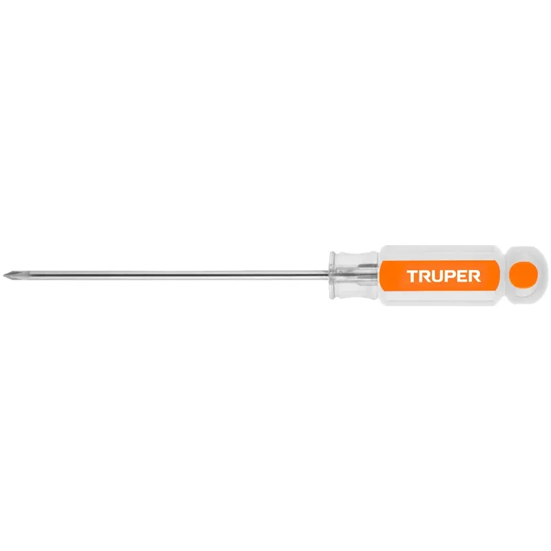 Desarmador Estrella 1/8" x4" N0 Macetato Truper 14053 Truper-Desarmador Estrella 1/8" x4" N0 Macetato Truper 14053 Barra de acer