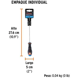 Desarmador Estrella 1/8" x6" N0 ComfortGrip Truper 14058 Truper-Desarmador Estrella 1/8" x6" N0 ComfortGrip Truper 14058 Barra h