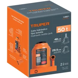 Gata de Botella 50 Toneladas Altura Max 480mm, GAT-50 14821 Truper Truper-Gata de Botella 50 Toneladas Altura Max 480mm, GAT-50 