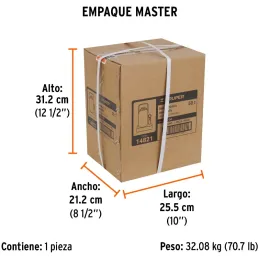 Gata de Botella 50 Toneladas Altura Max 480mm, GAT-50 14821 Truper Truper-Gata de Botella 50 Toneladas Altura Max 480mm, GAT-50 