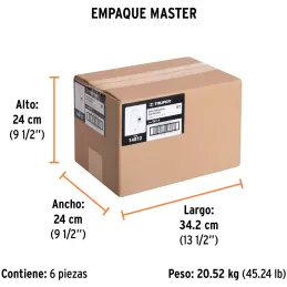 Gata de Botella 4 Toneladas, Con Tornillo de Extension, Altura Max 385 mm, GAT-4 14812 Truper Truper-Gata de Botella 4 Toneladas