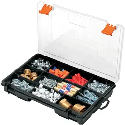 Organizador reforzado de Plastico 11 Compartimientos 23x15x4cm Truper 10035 Truper-Organizador reforzado de Plastico 11 Comparti