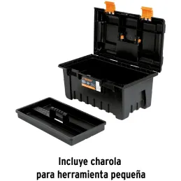 Caja para Herramientas Plastica Largo 22", Ancho 12 1/2, Alto 11", Peso 2.2 kg, CHA-22N 19780 Truper Truper-Caja para Herramient