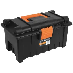 Caja para Herramientas Plastica Largo 16", Ancho 9", Alto 8 1/2", Peso 1.2 kg, CHA-16N 19790 Truper Truper-Caja para Herramienta