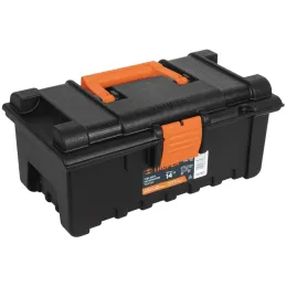 Caja para Herramientas Plastica Largo 14", Ancho 8", Alto 6 1/2", Peso 0.72 kg, CHA-14N 19854 Truper Truper-Caja para Herramient