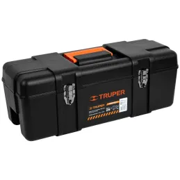 Caja para Herramientas Plastica Largo 26", Ancho 10 1/2", Alto 10", Peso 3.3 kg, Industrial, CHP-26X 19882 Truper Truper-Caja pa