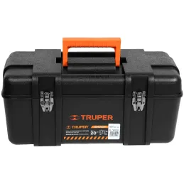 Caja para Herramientas Plastica Largo 20", Ancho 10 1/2", Alto 10", Peso 2.2 kg, Industrial, CHP-20X 10380 Truper Truper-Caja pa