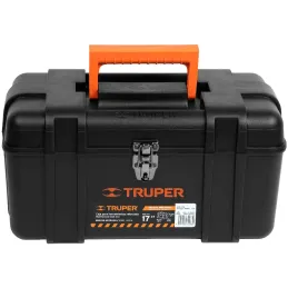 Caja para Herramientas Plastica Largo 17", Ancho 9 1/2", Alto 9", Peso 1.7 kg, Industrial, CHP-17X 19565 Truper Truper-Caja para