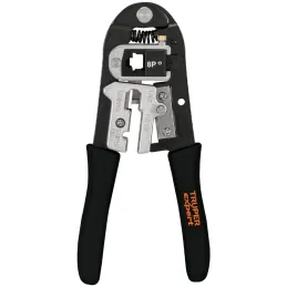 Pinza Ponchadora 8" RJ-45 RJ-9 RJ-11 RJ-12 Modulo Intercambiables Truper 18343 Truper-Pinza Ponchadora 8" RJ-45 RJ-9 RJ-11 RJ-12