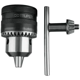 Mandriles Chucks con Llave 1/2" Universal, BRO-1/2N 16478 Truper Truper-Mandriles Chucks con Llave 1/2" Universal, BRO-1/2N 1647