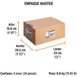 Mandriles Chucks con Llave 1/2" Universal, BRO-1/2N 16478 Truper Truper-Mandriles Chucks con Llave 1/2" Universal, BRO-1/2N 1647