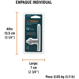 Llaves para Mandriles Chucks 1/2" Universal Truper 16560 Truper-Llaves para Mandriles Chucks 1/2" Universal Truper 16560 Fabrica
