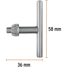 Llaves para Mandriles Chucks 3/8" Universal Truper 16559 Truper-Llaves para Mandriles Chucks 3/8" Universal Truper 16559 Fabrica