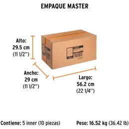 Cables pasa Corriente 6 AWG x3.5m Auto Bateria con Funda CAP-3506T 17544 Truper Truper-Cables pasa Corriente 6 AWG x3.5m Auto Ba