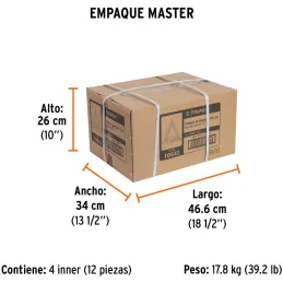 Triangulo de seguridad plegables 43.5 cm, TRISE-435 10942 Truper Truper-Triangulo de seguridad plegables 43.5 cm, TRISE-435 1094