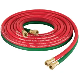 Mangueras cuata reforzada de 4.5m para oxiacetileno Pretul 28301 Pretul-Mangueras cuata reforzada de 4.5m para oxiacetileno Pret