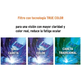 Caretas electrónica para soldar sombra 9-13 Pretul 28145 Pretul-Caretas electrónica para soldar sombra 9-13 Pretul 28145 Fabrica