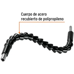 Extension flexible para atornillar 12" Pretul 26095 Pretul-Extension flexible para atornillar 12" Pretul 26095 Cuerpo de acero r
