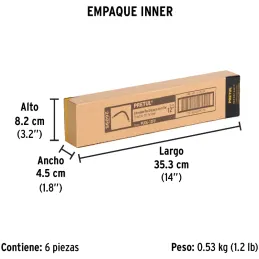 Extension flexible para atornillar 12" Pretul 26095 Pretul-Extension flexible para atornillar 12" Pretul 26095 Cuerpo de acero r